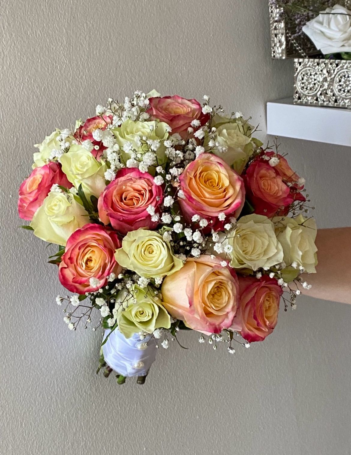 Bouquet Rosée Colorée