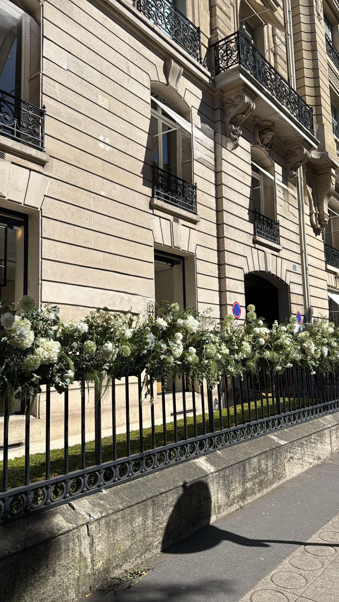 Décor Extérieur Blanc Raffiné
